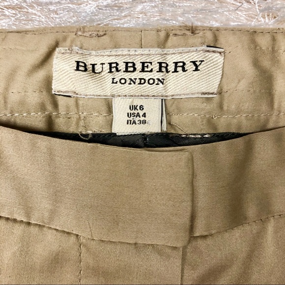 NWOT Burberry London Slim Fit Ankle Pants - Picture 6 of 6